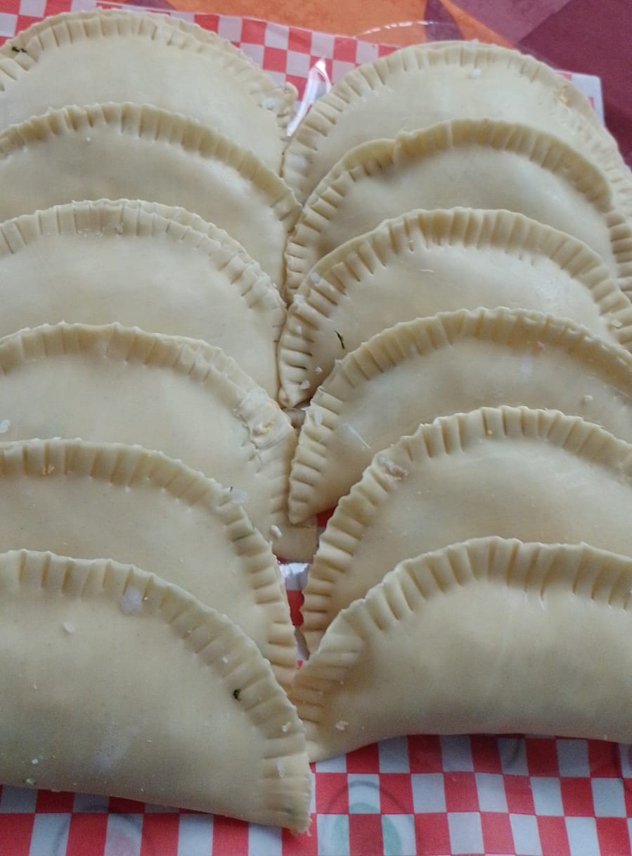 Deliciosas empanadas de harina de trigo